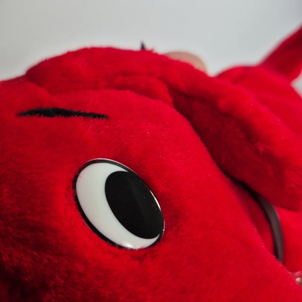 Clifford The Big Red Dog Plush Scholastic Side Kick Toy Vintage 1997 Stuffed